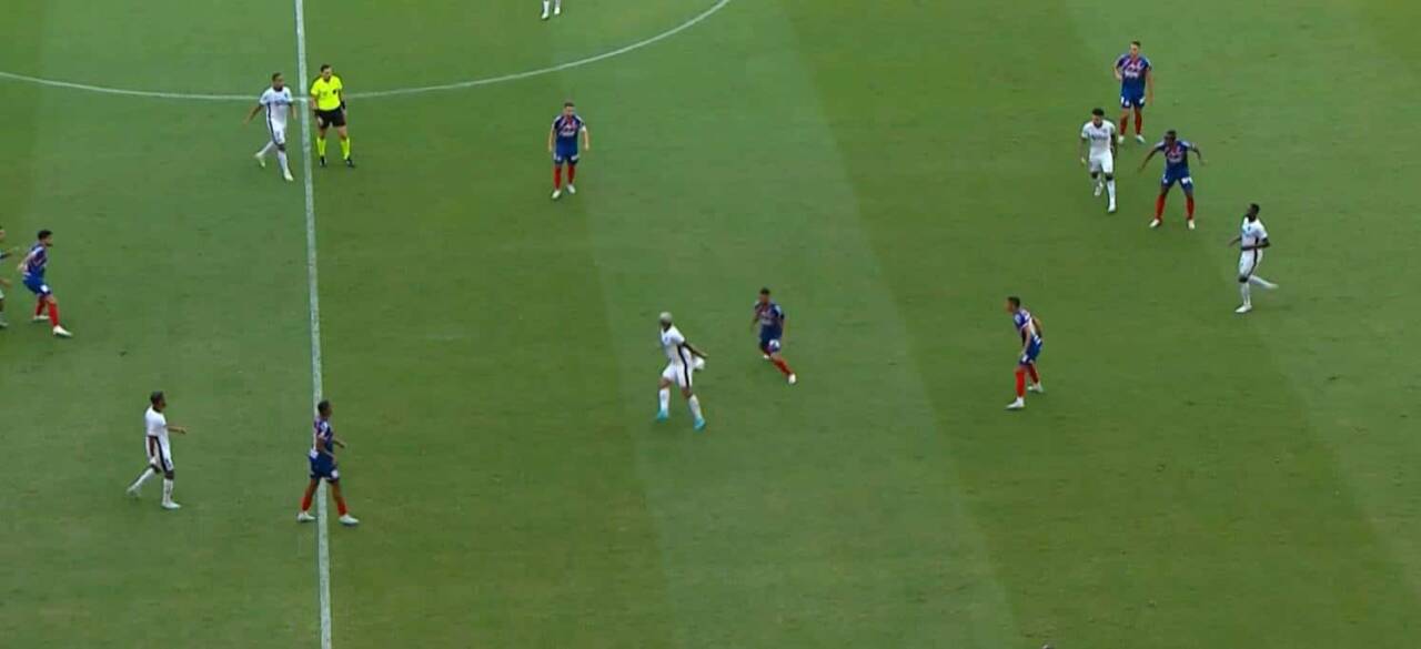 Bahia x Botafogo empatam 0x0 até o momento em jogo acirrado na Fonte Nova