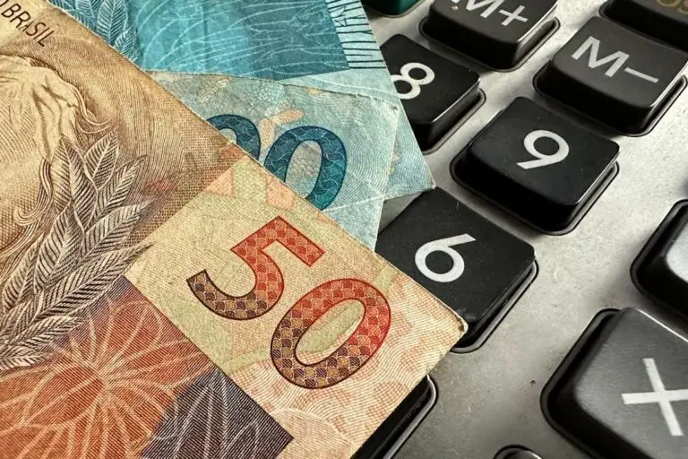notas calculadora dinheiro