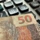 notas de dinheiro calculadora