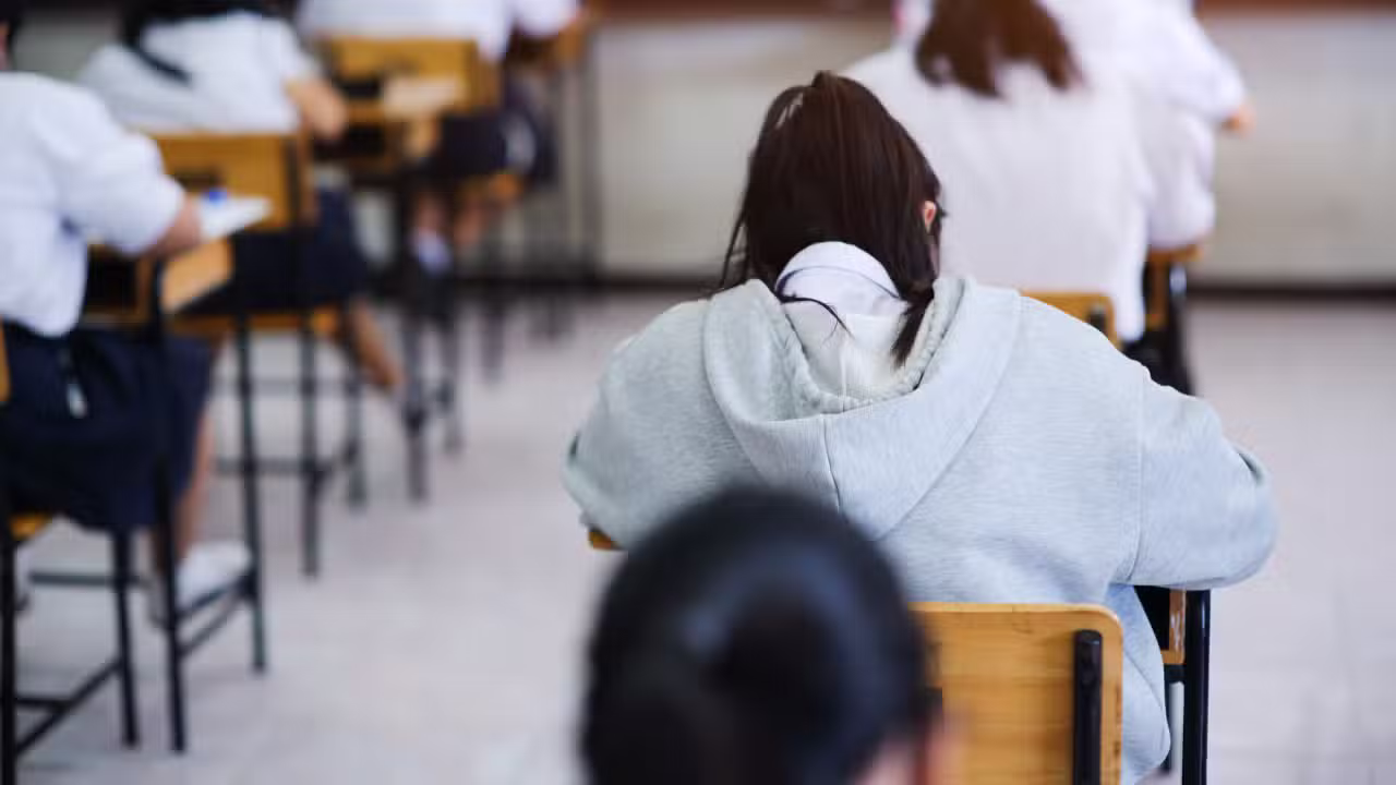 sala aluno exame ensino prova