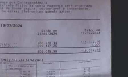 Banco devolve dinheiro