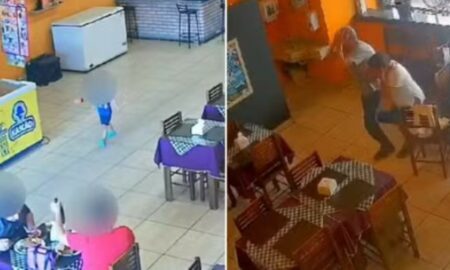 Criança atropelada