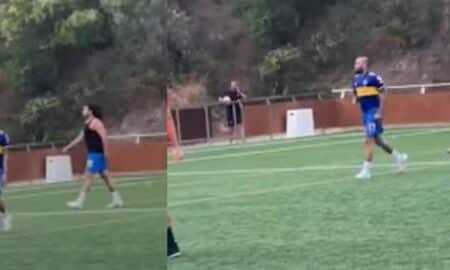 Daniel alves jogando