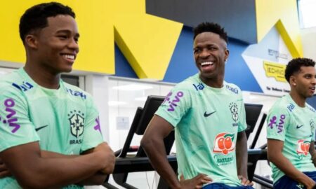 ENDRICK VINI RODRYGO SELEÇÃO BRASILEIRA