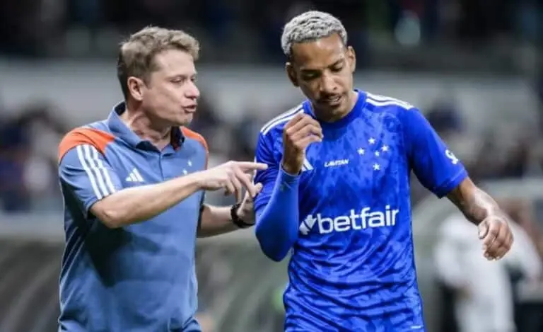 Cruzeiro Fernando Seabra e Matheus Pereira