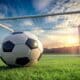 Futebol joga rolando