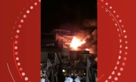 Incêndio morro de Sao paulo