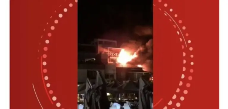 Incêndio morro de Sao paulo