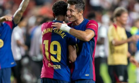 Lewandowski YAMAL BARCELONA