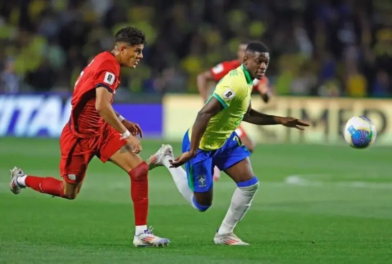 Luiz Henrique estreou pela Seleção Brasileira contra o Equador
