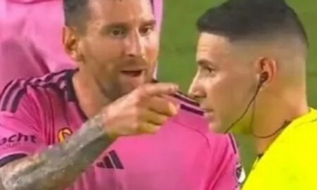 Messi ofende juiz