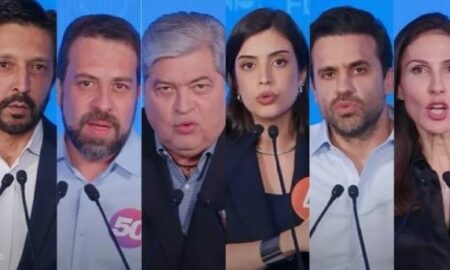 candidatos e porrada
