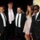 Brian Grazer, Donald Trump, Brett Ratner, Melania Trump and Sean Combs (Diddy)