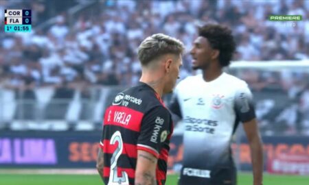 flamengo x corinthians Varela