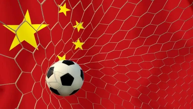 gol futebol China