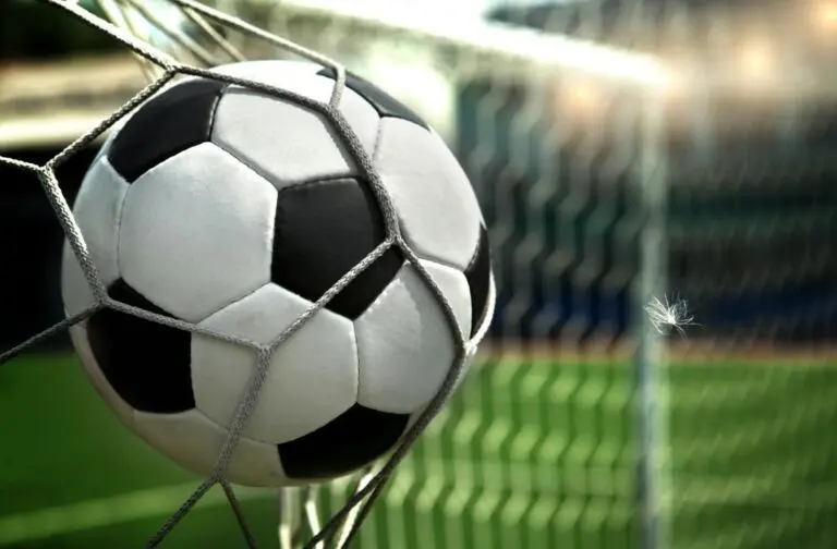 gol futebol bola na rede