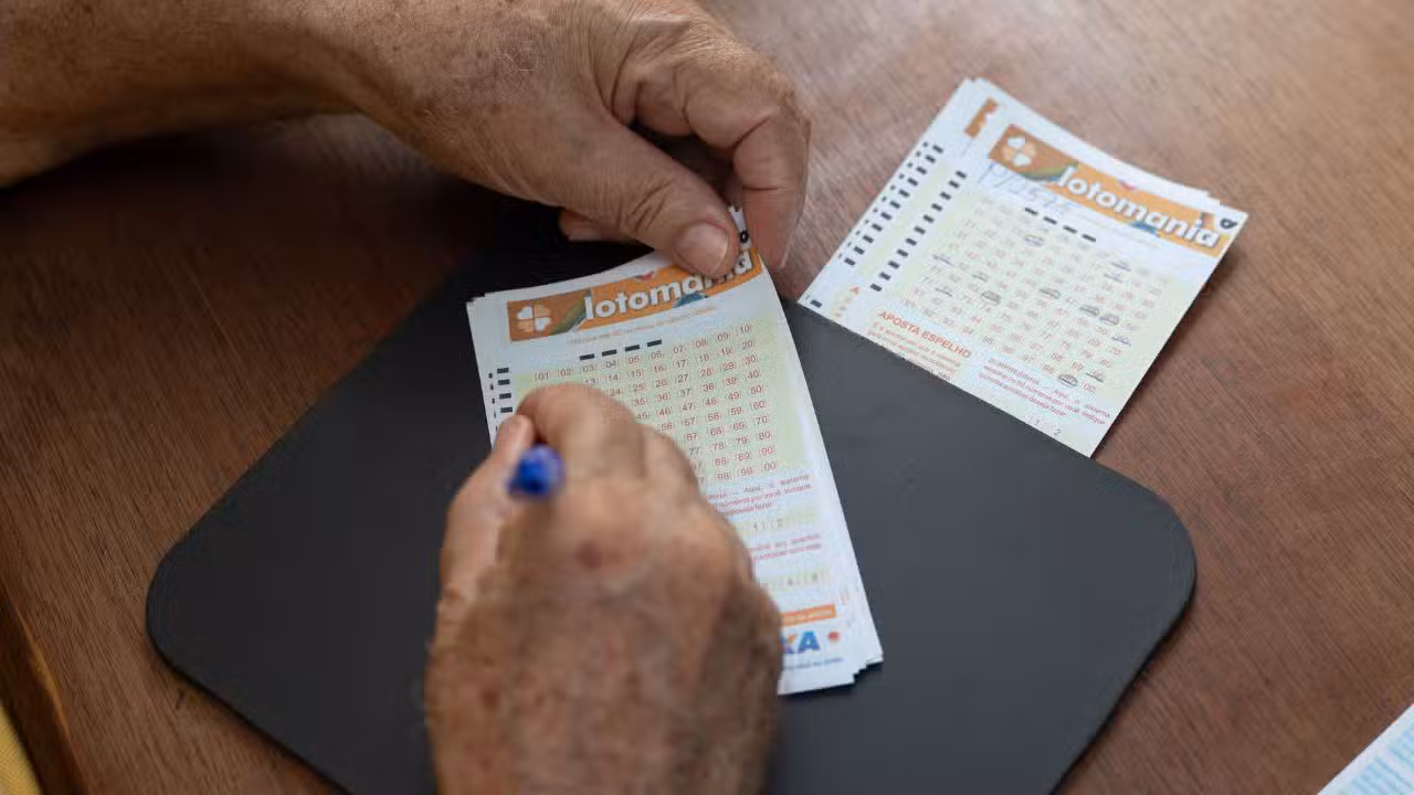 lotomania jogo loteria preenchido