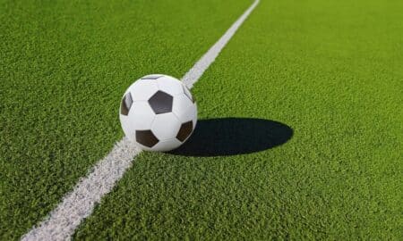partida de futebol