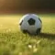 partida de futebol bola