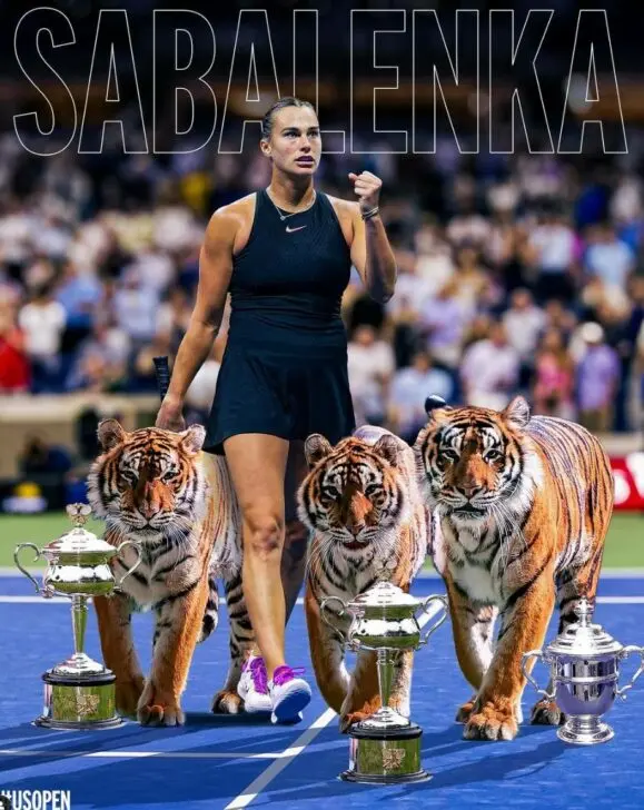 Sabalenka us open - Foto: Instagram