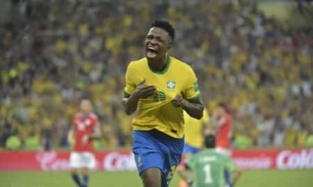 vini junior selecao comemoracao