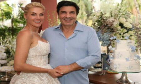Ana Hickmann e Edu Guedes