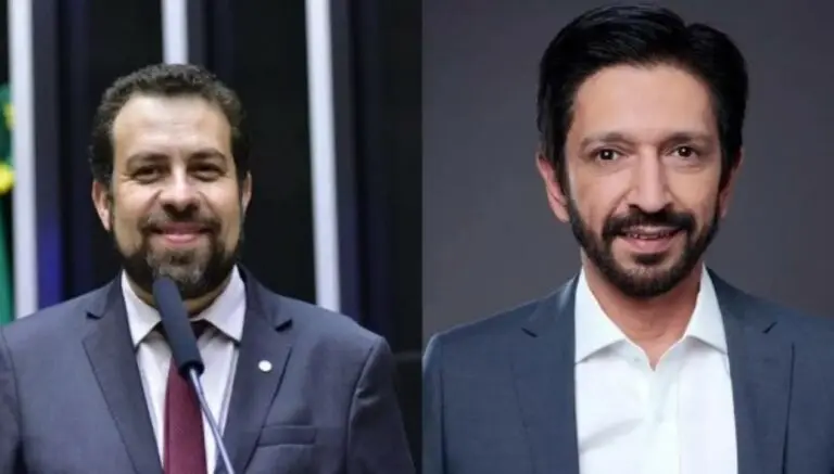 Guilherme Boulos e Ricardo Nunes