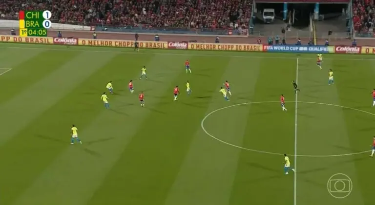 Resumo do 1º tempo: Igor Jesus empata para o Brasil; jogo segue equilibrado