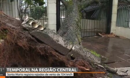 Ciclone extratropical no RS