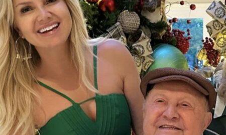 Eliana e seu pai José Bezerra