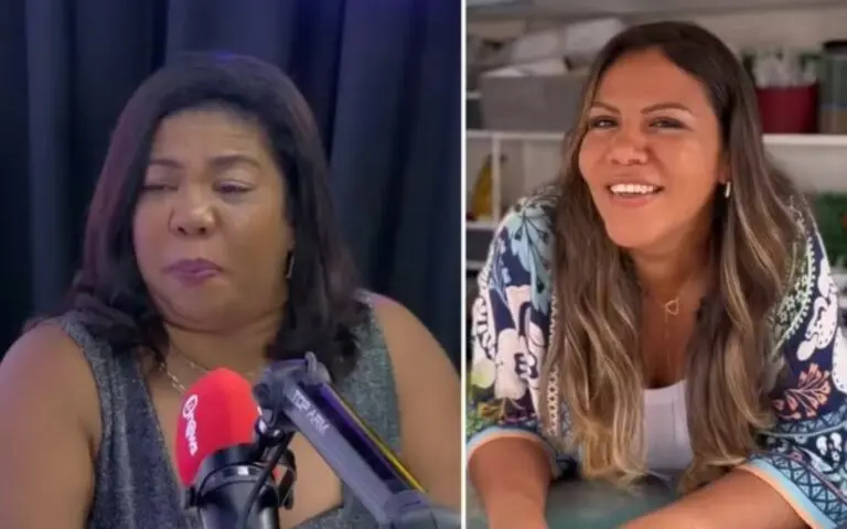 Elisangela Brito e Mani Rego