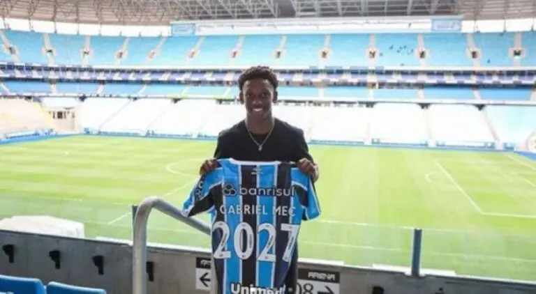 Grêmio protege joia da base com contrato milionário e afasta investida europeia