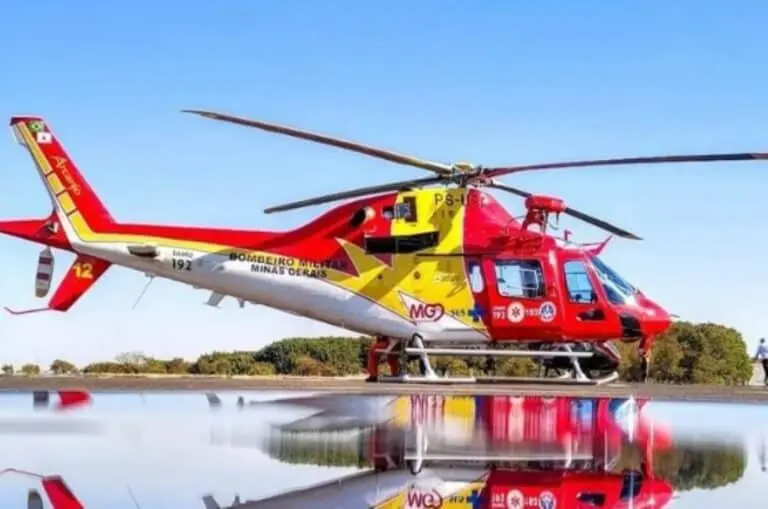 Helicoptero Corpo de Bombeiros