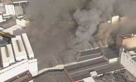 Incêndio Shopping no Brás