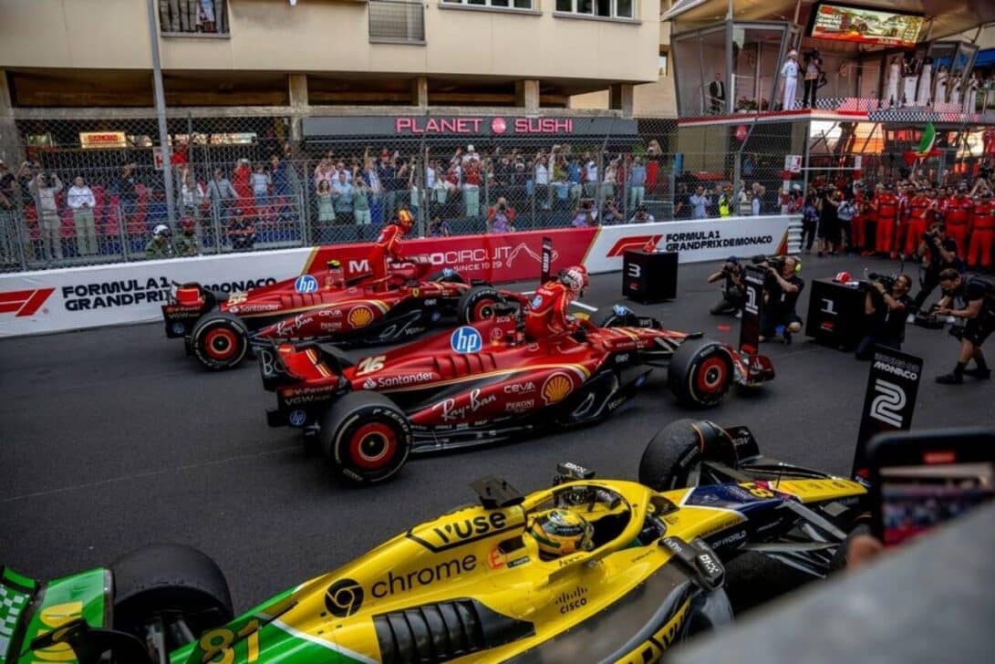 Leclerc Ferrari Fórmula 1