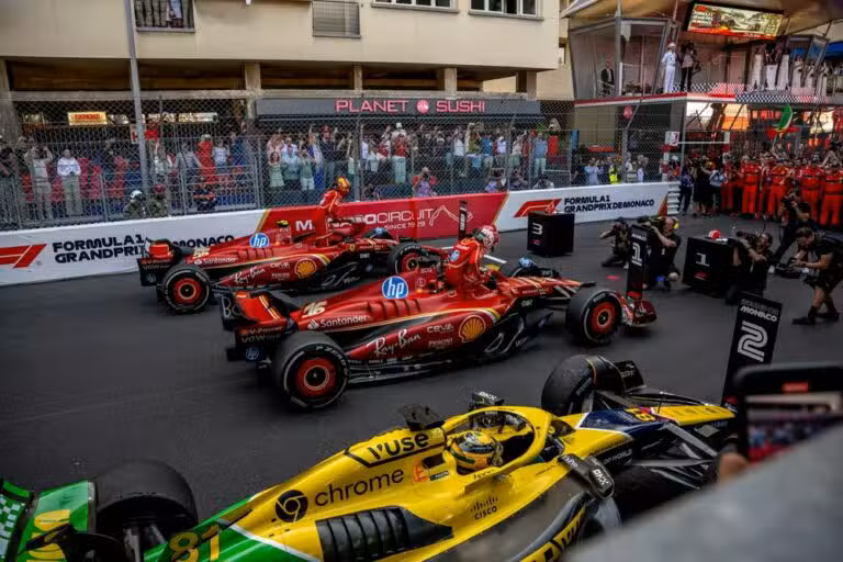 Leclerc Ferrari Fórmula 1
