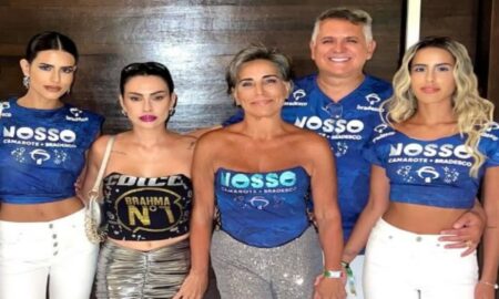Antônia, Cléo, Glória Pires, Ana Morais e Orlando Morais