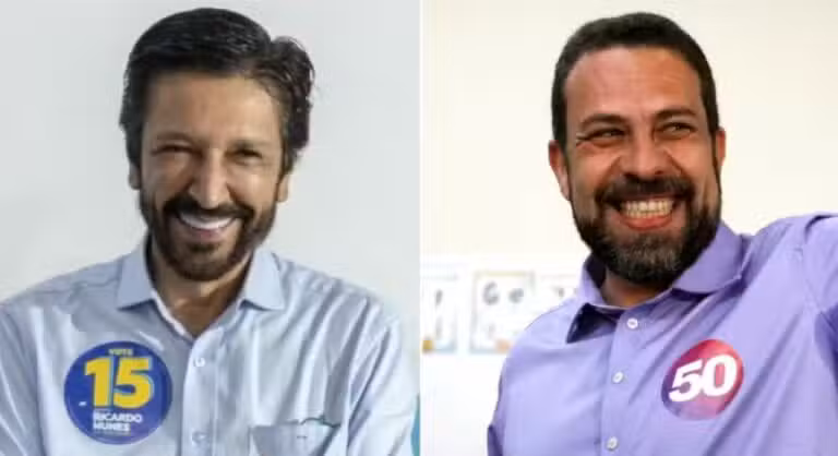 Ricardo Nunes (MDB), Guilherme Boulos (PSOL)