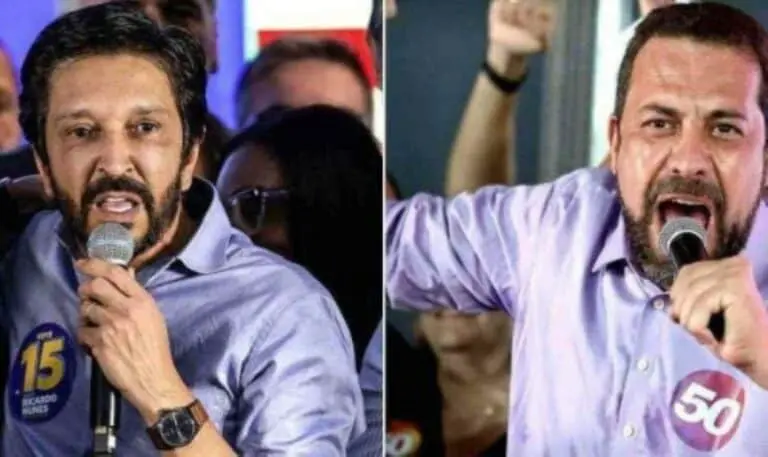 Ricardo Nunes e Guilherme Boulos