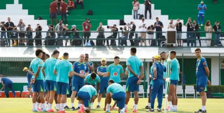 Seleção Brasileira treino