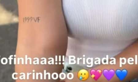 Tatuagem de fã - Virginia Fonseca