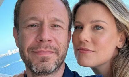 Tiago Leifert e Daiana Garbin