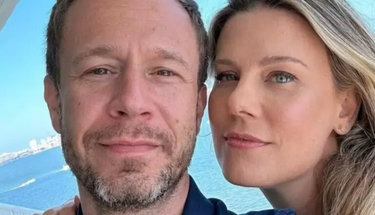 Tiago Leifert e Daiana Garbin