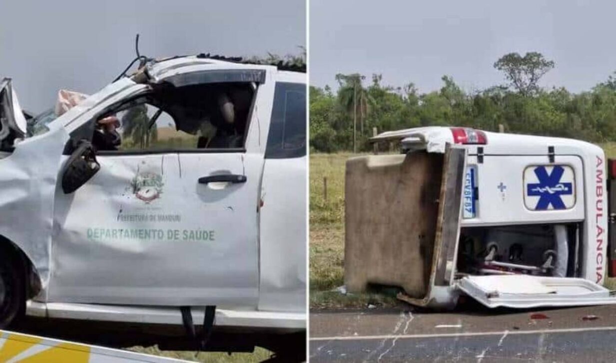 acidente de ambulancia