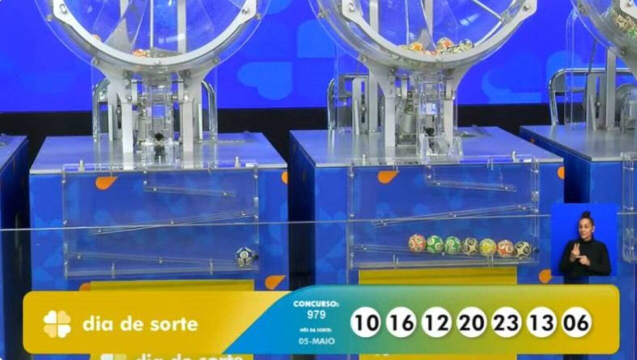 Confira as dezenas nesta noite no Resultado Dia de Sorte 979 de R$ 350 mil na Caixa