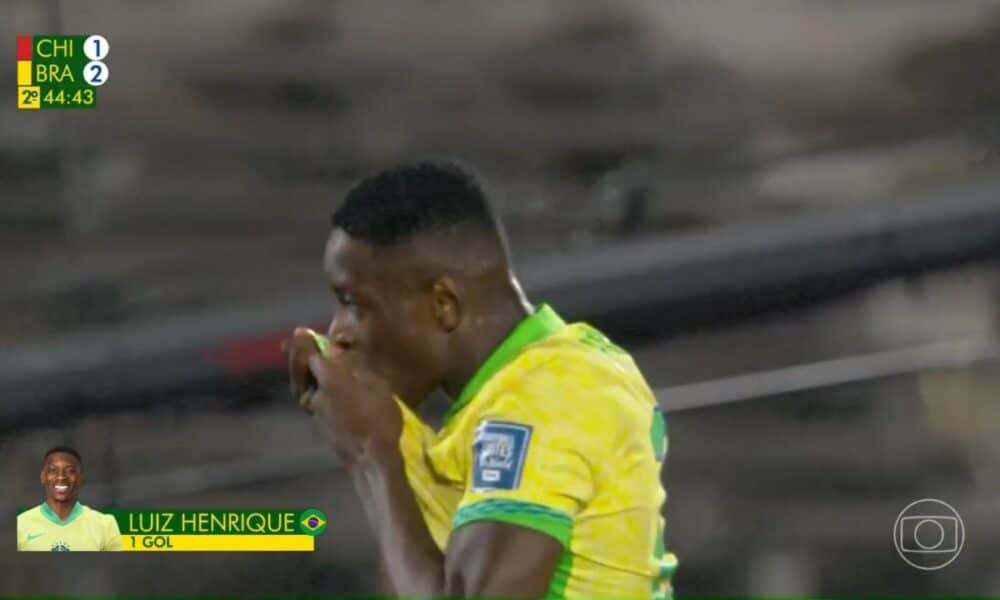 Luiz Henrique amplia placar para o Brasil e jogo contra o Chile segue acirrado