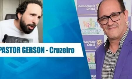 Murilo Couto e pastor Gerson