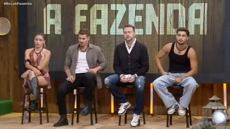 A Fazenda 16: Babi, Sacha, Albert e Gui na Roça