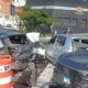Acidente em semáforo na Avenida Presidente Tancredo Neves