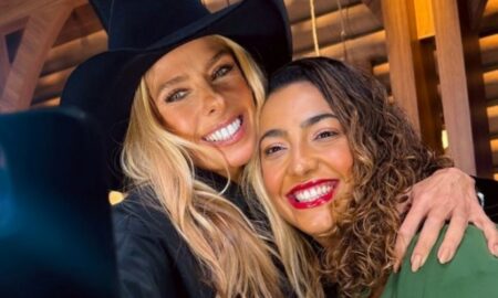 Adriana Galisteu e Camila Moura